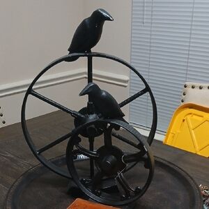 Crow Metal Decor Set Of 2